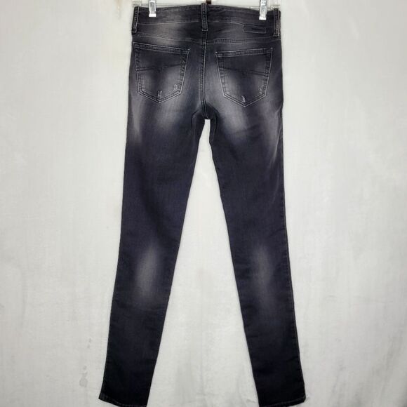 Diesel Grupee Denim + Sweat Pants Size 27 - Picture 11 of 14